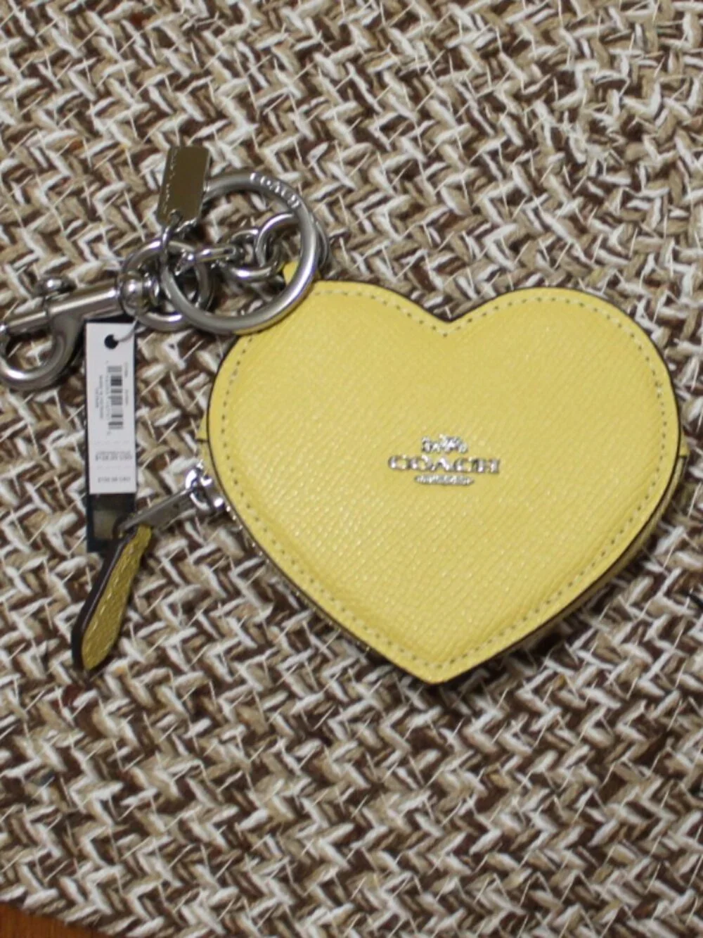 NWT COACH TOTE/PURSE, CONTINENTAL WALLET/COIN PURSE KEY FOB/ WALLET/SCARF SET! - Picture 10 of 16